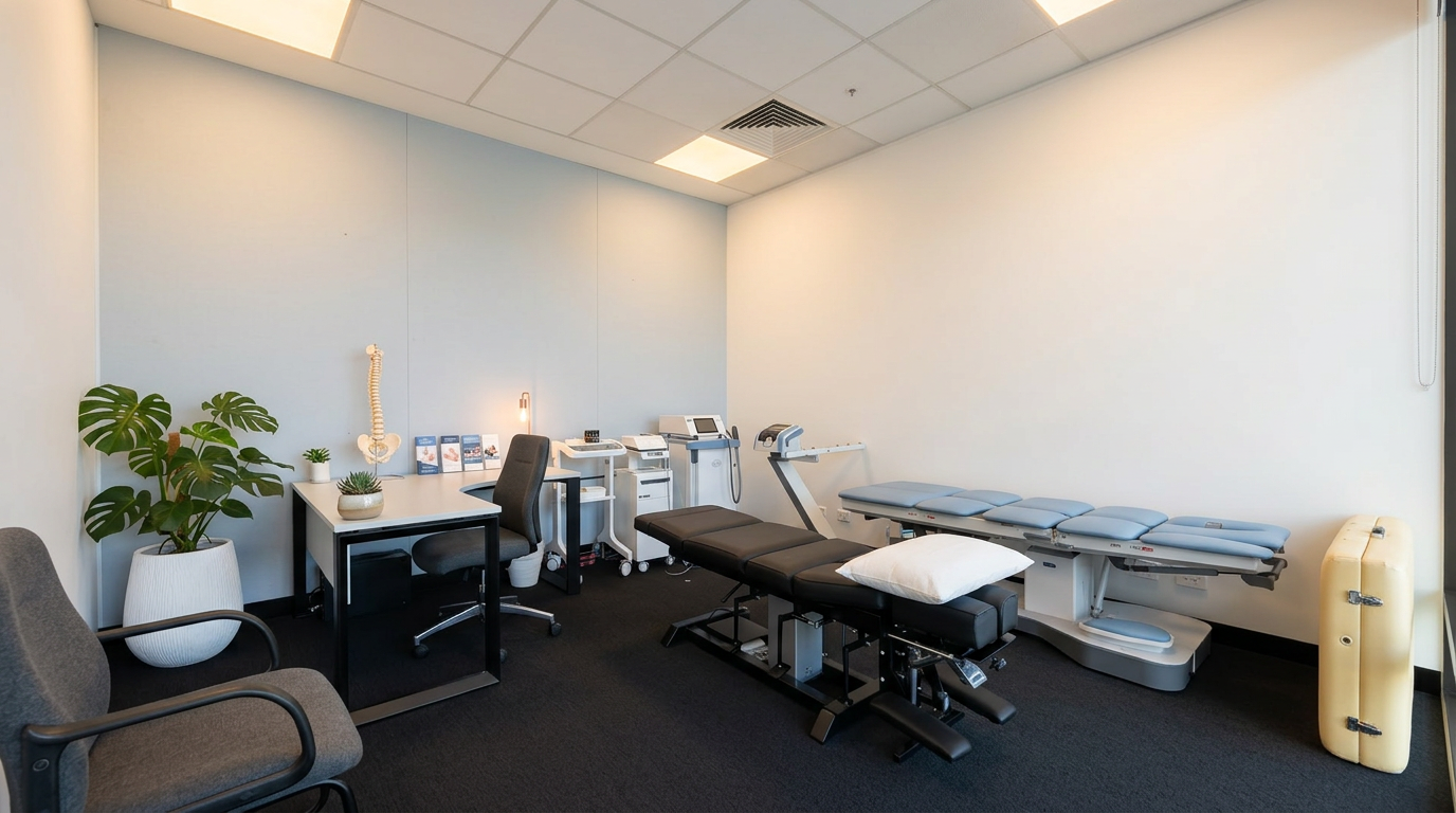 Cornerstone Medical Group physio and chiro clinic interior in Chadstone